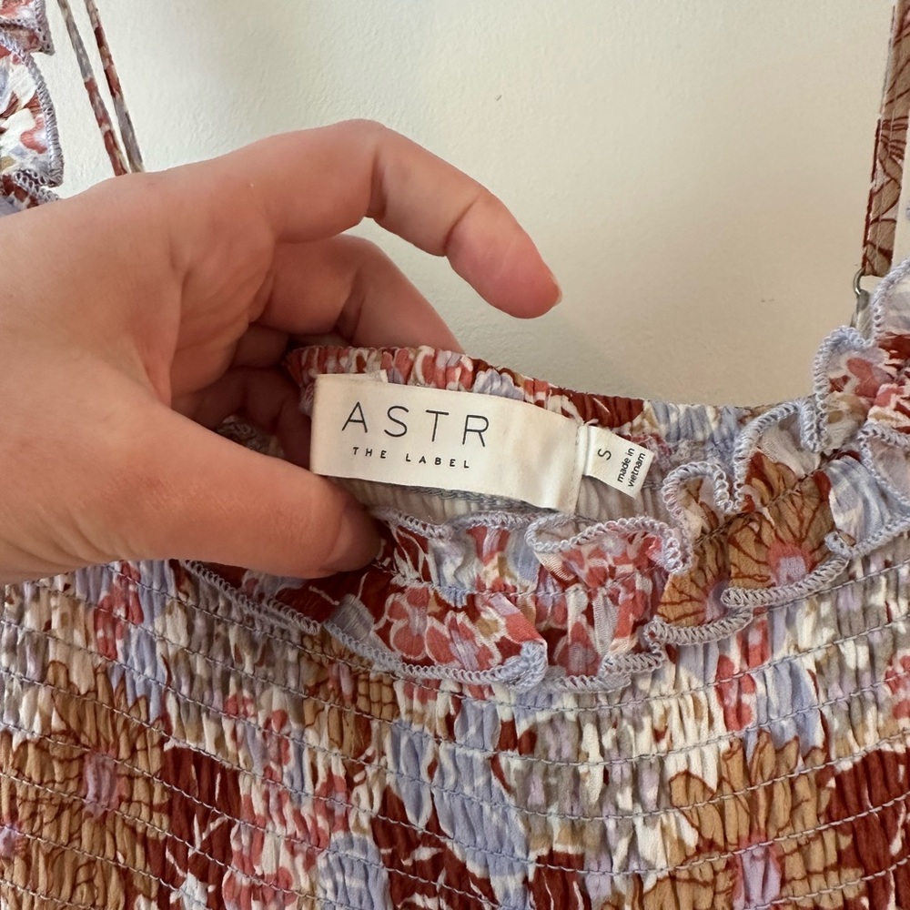 ASTR the Label Floral Smocked Dress - Picture 6 of 8